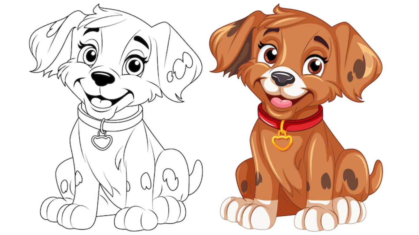 puppy dog coloring pages